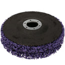 2Pcs 125Mm Poly Strip Disc Abrasive Wheel Paint Rust Removal Clean R7C3