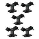 5 Count Whistle Finger Grip Hand Holder Clamp for Basketball Soccer Referees