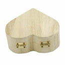 Multifunctional Jewelry Box DIY Art Decor Wooden Crafts Toys Gift Box J2M7