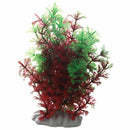Artificial Fish Tank Water Tropical Plastic Aquarium Plants Ornament Green  Y1D1