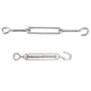 12 piece 1/8 inch wire rope clamp (M3), 10 piece set of thimble (M3), stain