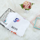 Baby Photography Props Newborn Fashion Cute Wing Digital Print Soft Blanket A