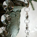 1pc*Crystal Acrylic Clear Bead Chandelier Garland Hanging 3.3 FT~ Wedding O0X4