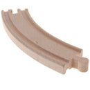 Wooden Trains Railway Set Compatible Accessories - Big Curved Rail