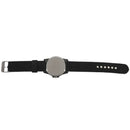 Men Gents Sports Black canvas Band Big Dial Quartz Wrist Watch [Watch]