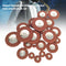 26pcs/set For Alto Saxophone Sax Pads Woodwind Instruments Artificial Leather