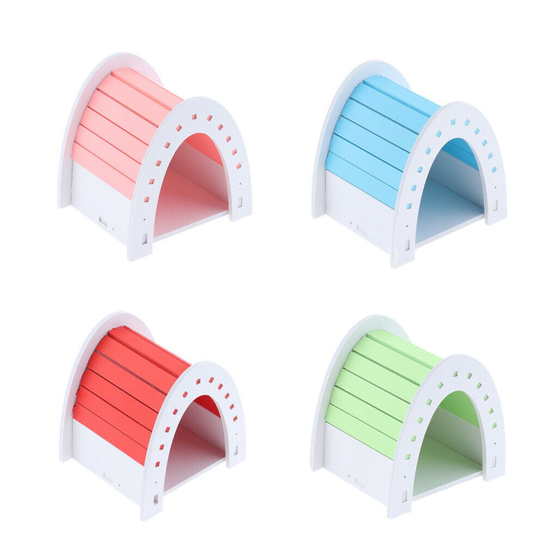 Hamster House Hideout Hideaway Exercise Toys for Rat Small Animal Blue