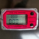 Digital Turbine Flowmeter 15-120L Fuel Flow Tester Npt Indicator Sensor Cou