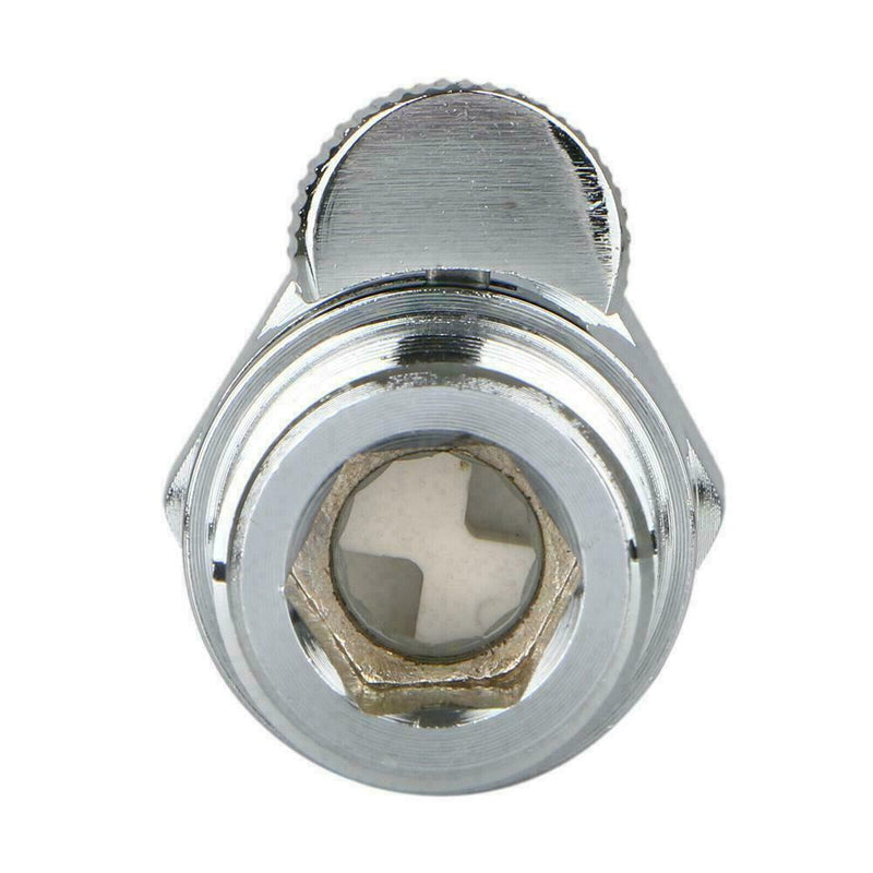 1/2" Full Brass Flow Quick Control Shut-OFF Valve Shower Hand Head Saver F7N7