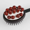 10" Long Black Red Plastic Back Knock Scratcher Relaxing Massage Hammer