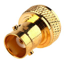 2pcs Coaxial RF Connector SMA Female to BNC Female Convert Adaptor