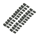 Hot 20 Pcs Black Paracord Plastic Zippers Pull Replacement For Sport Outdoor LJ