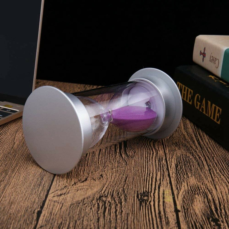 60 Minutes Hourglass,Modern Sand Timer With Sand For Mantel Office Desk Cof Z8H9