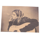 Kurt Cobain Nirvana Frontman Rock Poster Kraft Paper Retro Poster Wall SticS Gw