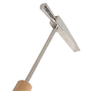 Kalimba Tuning Hammer Wooden Handle Metal Tuning Hammer for Thumb Piano