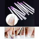 Fiberglass Nail Art Quick Extension Form Building Uv Gel Acrylic Nails Tips T7K9