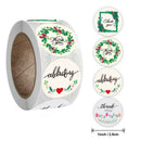 500Pcs Floral Thank You Stickers for wedding decoration Craft Party SupplieSEAU