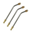 3PCS 1/4inch METAL WATER JET POWER WASHER PRESSURE NOZZLE LANCE FOR WATER SPRAYE