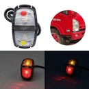 Red+Amber LED Side Marker Light Clearance Lamp for Truck Trailer Caravan