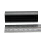 1pc Guitar Slide Black Stainless Steel Finger Knuck