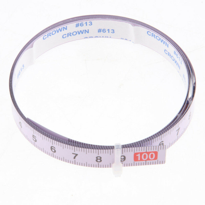 2Pcs Miter Router Ruler Self Adhesive Metric Track