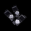 5 Set Empty Eyeshadow Palette Grade Plastic Pans DIY 36.5mm Aluminium Cases MO