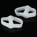 2 Pair Big Little Toe Gel Splint Separators Straightener Bunion Valgus Corrector