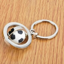 Sports Rotating Football Soccer Keychain Keyring Chain Ring Key AU K9P4.