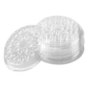 20pcs Disposable Eyelash Glue Holder Pallet For Professional Eyelash Extensions,