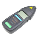 Precision Non-Contact Tachometer W/Extended RPM Range, Digital LCD Screen,