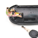 Durable Car Door Handle Key Lock Right Handles Replacement with 2 Key Fits VW T4