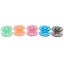 25Pcs/Set Empty Bobbins Sewing Machine Spools Storage Box for Sewing Machine FT