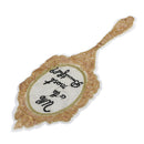 mirror letters sequins patch embroidered applique fashion sew on patch vintage3C