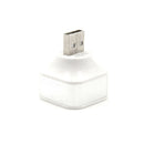 1Pc 3 port usb 2.0 rotate hub splitter adapter for pc notebook expansion M&A â„–[