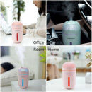 Portable Mini Usb Humidifier,310Ml Ultrasonic Mist Humidifier With 7 Colors