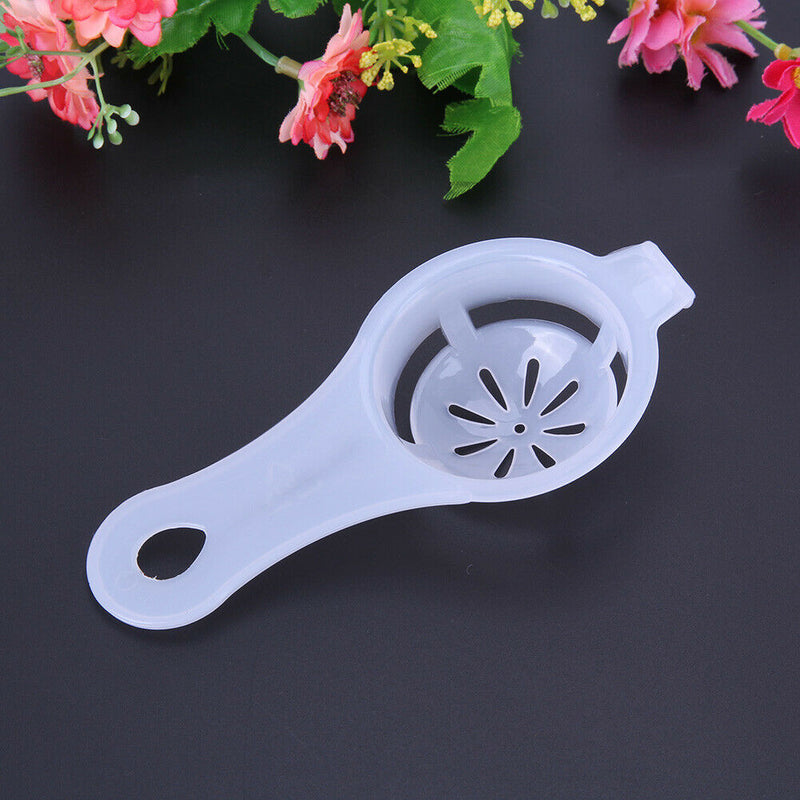 Plastic Egg Yolk Separator Kitchen Cooking Gadget Eggs Sieve Dividing Tool