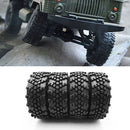 Spare Part Soft Rubber Tires for WPL B-14 B16 B36 B24 Military Truck 1/16 RC Car