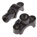 Black 22mm Handlebar Rearview Mirror Bracket Clamp Adapter Holders B+C
