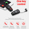 Bluetooth Headset Clip-on Earphone Sport Earbud Earpiece Handsfree Black