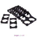 10pcs/lot 32650 2x Battery Holder Bracket Cell Safety Anti Vibration Plasti