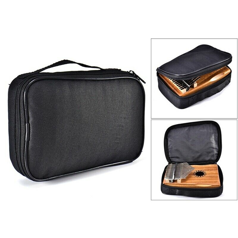 Muspor For 17/15/10 Key Kalimba Bag Storage Thumb Piano Mbira Sanza Case Ha