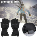 Battery Powered Electric Heated Gloves Automatic Temperature Control Outdoor Ski