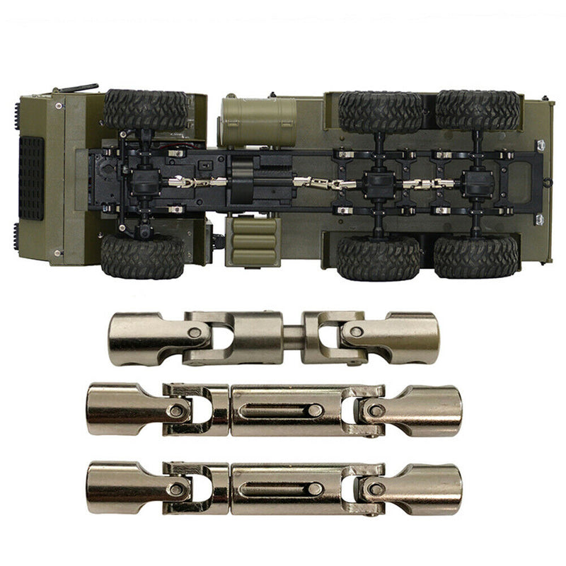 3Pcs/Set Metal Drive Shafts Part for WPL B-36 B-16 6WD 1/16 RC Car Toys Deluxe