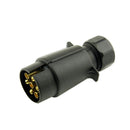 12V 7 Pin European Standard Trailer Caravan Towbar Socket Plug Connector Adapter
