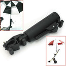Universal Black Color Adjustable Umbrella Holder For Golf Club Cart Pushchair