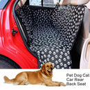 Pet carriers Oxford Fabric Paw pattern Car Pet Seat Covers Waterproof Back