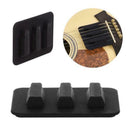2*Silicone Practice Mute Silencer Pad For Guitar Acoustic Instruments Accessory
