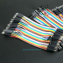 120pcs Ranbow Color Ribbon Line Breadboard Dupont Cable Jump 10cm Jumper Wire