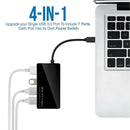 USB Type-C to USB 3.0 Hub with 4 USB-A Ports Adapter for New Macbook PC Laptop