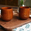 180ml Primitive Handmade Natural Spruce Wooden Cup Green Tea Cup Home Decor